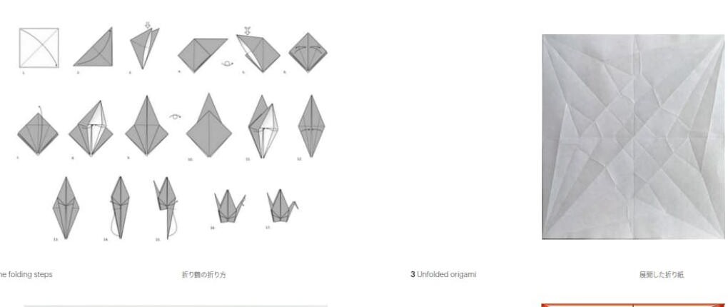 Ontwikkeling van origamipanelen voor Folding Fukuoka