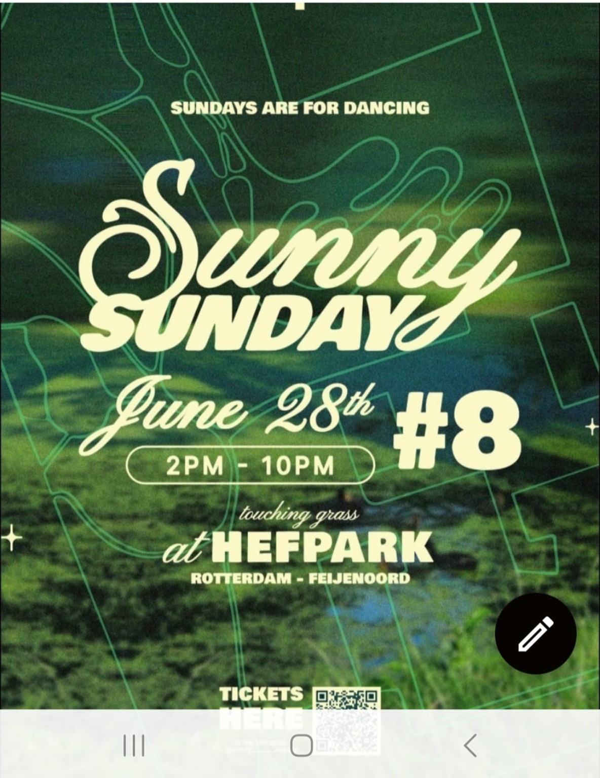 Sunny Sundays evenementposter